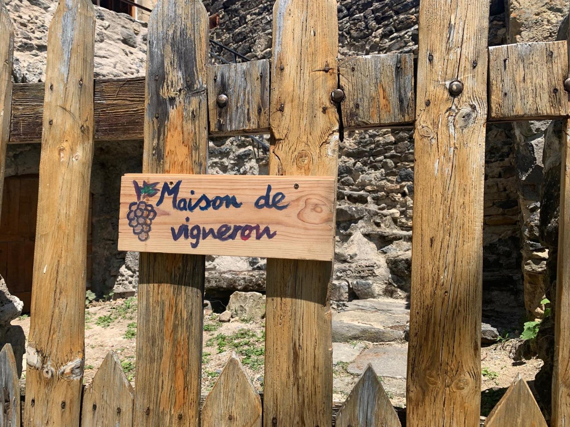 Maison De Vigneron Mareugheol Buitenkant foto
